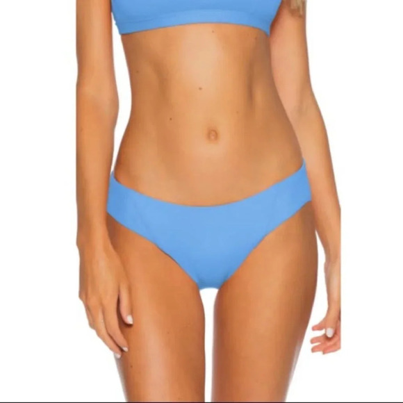 NWOT  Becca Fine Line Ribbed Bikini Bottoms - Picture 1 of 6